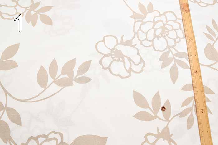W width cotton buckingham print fabric interior cloth cocurico - nomura tailor