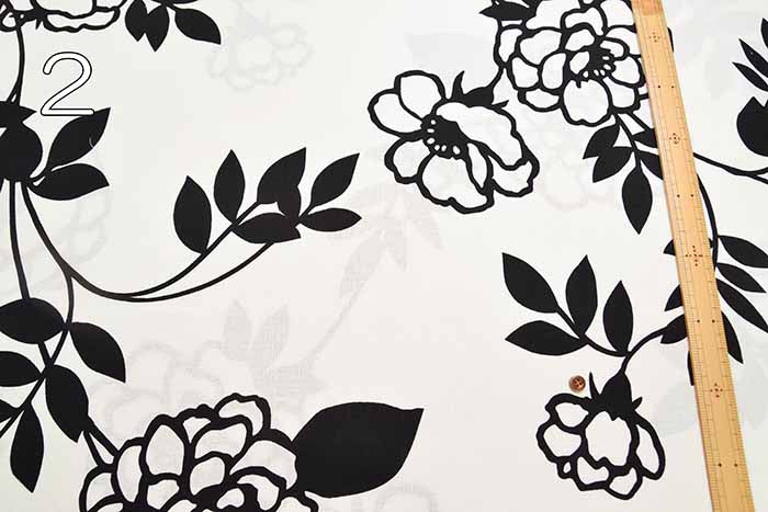 W width cotton buckingham print fabric interior cloth cocurico - nomura tailor