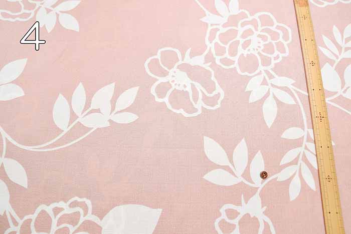 W width cotton buckingham print fabric interior cloth cocurico - nomura tailor