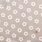 Cotton Ox Printed Fabric Daisy - nomura tailor