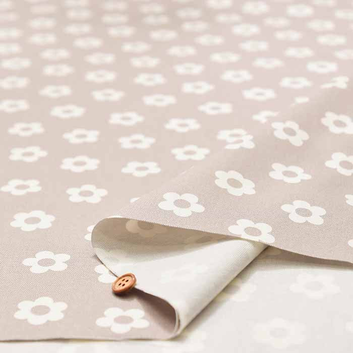 Cotton Ox Printed Fabric Daisy - nomura tailor