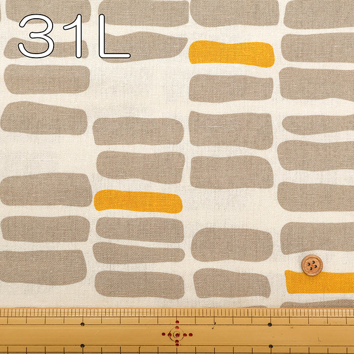 USA Cotton moda URBAN WHISPER MOCHI LINEN BRICK - nomura tailor