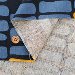USA Cotton moda URBAN WHISPER MOCHI LINEN BRICK - nomura tailor