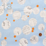 Cotton sheeting print fabric moda BLUISH Pattern 2 - nomura tailor