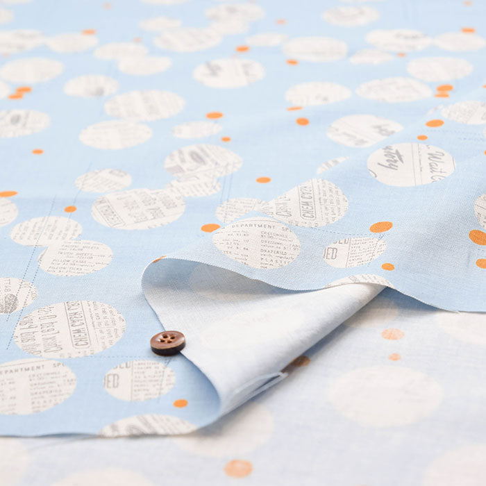 Cotton sheeting print fabric moda BLUISH Pattern 2 - nomura tailor