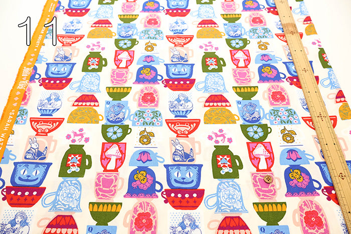 USACotton  moda Ruby Star Society HELLO ALICE - Alice's Teacup