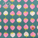USA Cotton RUBYSTAR SOCIETY STRAWBERRY - nomura tailor