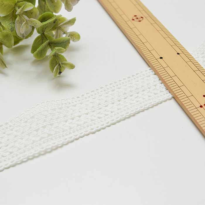 Cotton chemical lace about 3.0cm width - nomura tailor