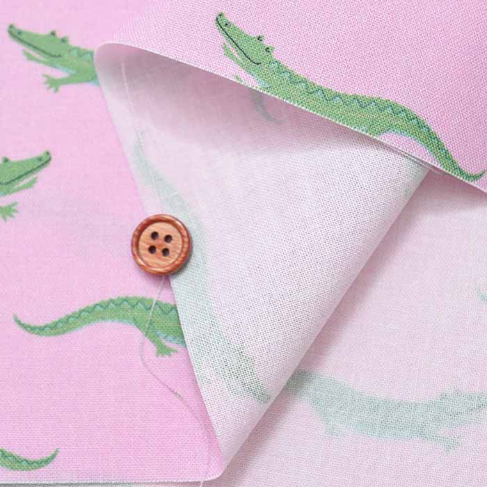 Cotton sheeting printed fabric TIMELESS TREASURES CROC MY WORLD - nomura tailor