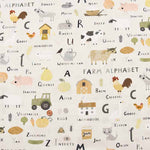 USA Cotton Timeless Treasures FARM ALPHABET - nomura tailor