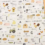 USA Cotton Timeless Treasures FARM ALPHABET - nomura tailor