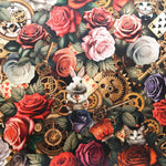 USA Cotton Printed Fabric TIMELESS TREASURE アリス - nomura tailor