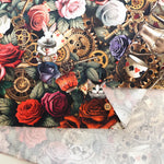 USA Cotton Printed Fabric TIMELESS TREASURE アリス - nomura tailor