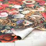 USA Cotton Printed Fabric TIMELESS TREASURE アリス - nomura tailor