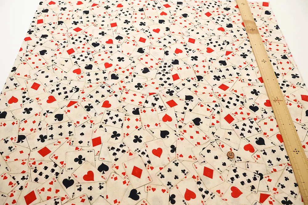 USA Cotton Printed Fabric TIMELESS TREASURE トランプ - nomura tailor