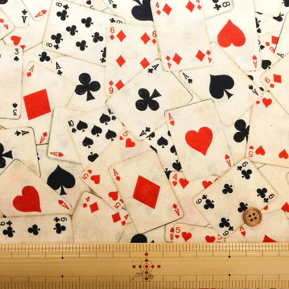 USA Cotton Printed Fabric TIMELESS TREASURE トランプ - nomura tailor
