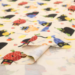 USA Cotton Printed Fabric TIMELESS TREASURE フルーツキャット - nomura tailor