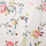 Cotton light canvas fabric <Birds and Roses Multi> by Cath Kidston - nomura tailor