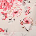 Cotton light canvas fabric <Brampton Bunch Raspberry> by Cath Kidston - nomura tailor