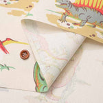 Cotton Light Canvas Fabric <Dino Multi by Cath Kidston - nomura tailor