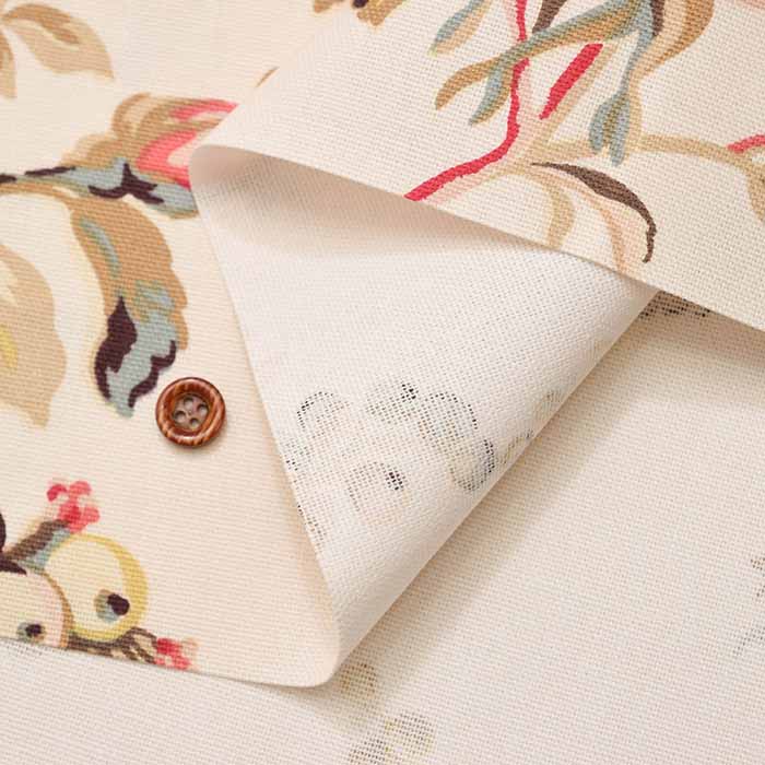 Cotton Light Canvas Fabric  <Garden Rose Multi> by Cath Kidston - nomura tailor