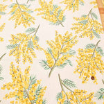 Cotton Light Canvas Fabric <Mimosa Flower Citrine by Cath Kidston - nomura tailor