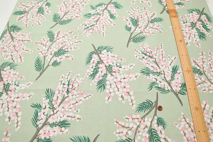 Cotton Light Canvas Fabric <Mimosa Flower> Multi by Cath Kidston - nomura tailor