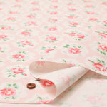 Cotton light canvas fabric <Provence Rose Pink> by Cath Kidston - nomura tailor