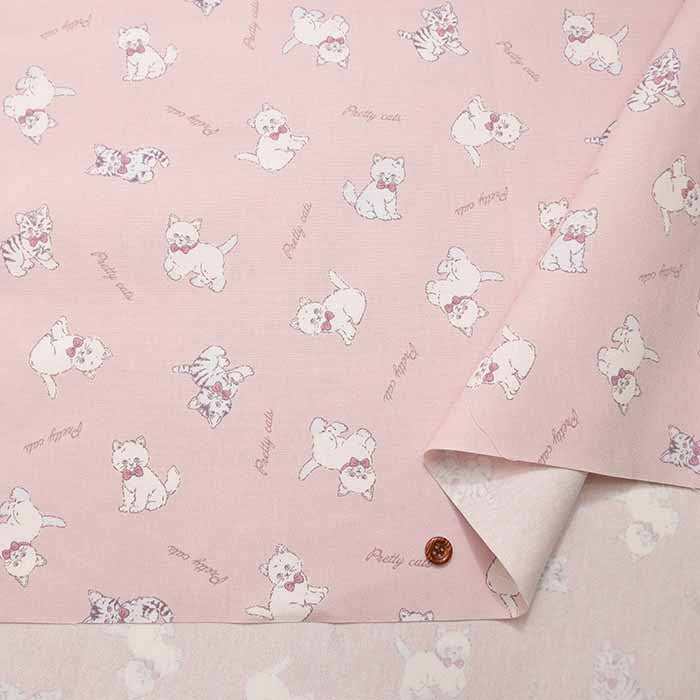 Cotton Ox Printed Fabric Cat - nomura tailor