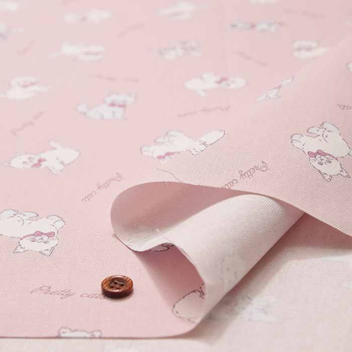 Cotton Ox Printed Fabric Cat - nomura tailor