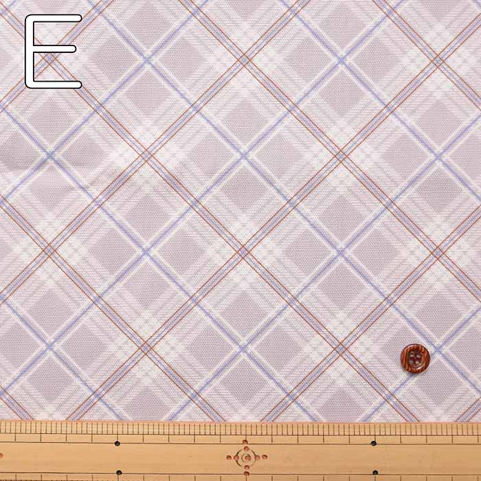 Cotton Ox Printed Fabric Bias Check - nomura tailor