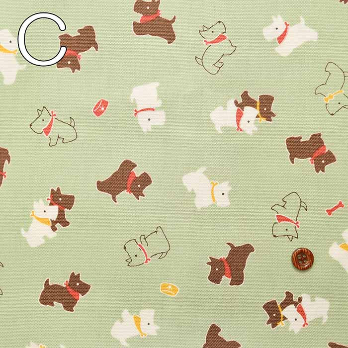 Cotton Ox Printed Fabric Dog - nomura tailor