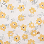 Cotton Ox Printed Fabric Scandinavian Flower - nomura tailor