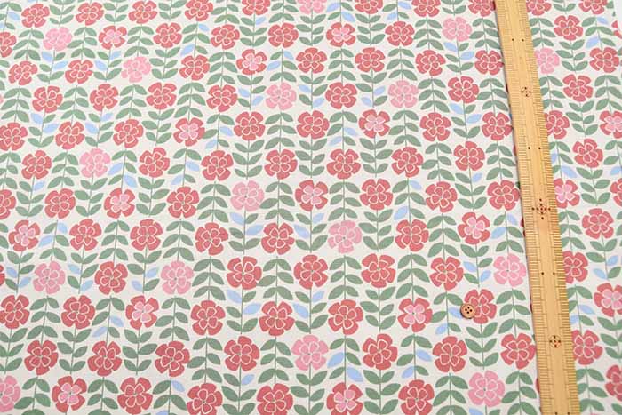 Cotton Ox Printed Fabric Flower Garden - nomura tailor