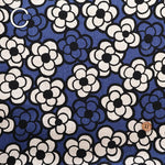 C/L Canvas Printed Fabric - Camellia - nomura tailor
