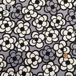 C/L Canvas Printed Fabric - Camellia - nomura tailor