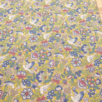 C/L Canvas Printed Fabric - Flowers and birds - nomura tailor
