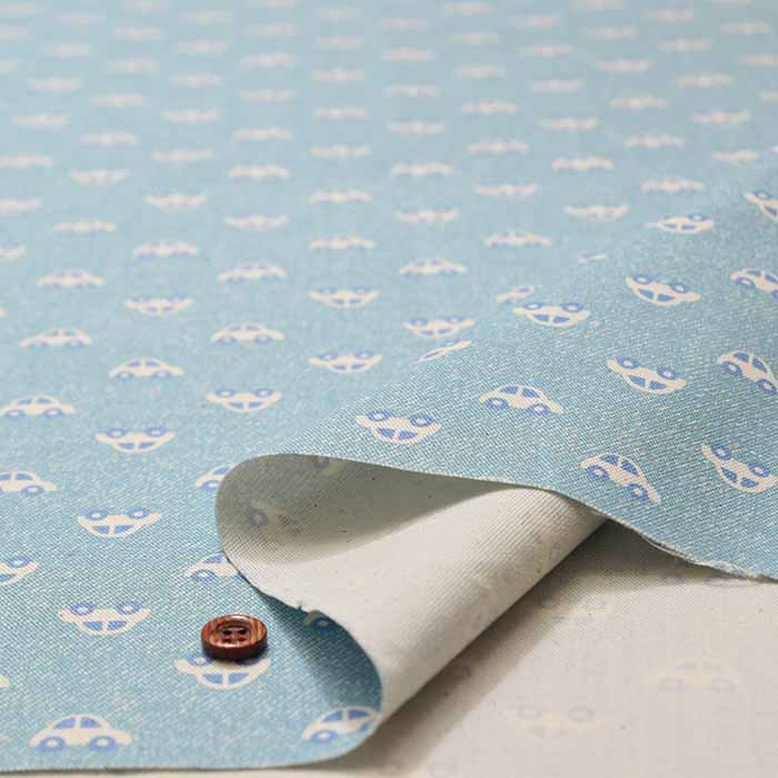 Cotton Ox Printed Fabric Denim Style Cruma - nomura tailor