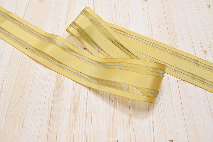 Mokuba Stripe Ribbon Approximately 40mm - nomura tailor