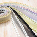 MOKUBA frill organdy ribbon about 20mm width - nomura tailor