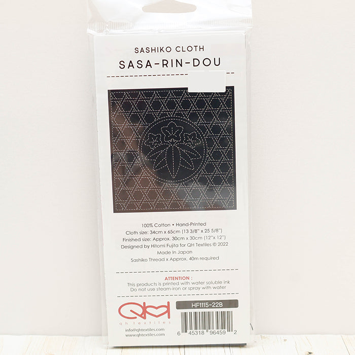 Embroidery Fabric SASHIKO CLOTH <SASA-RIN-DOU > - nomura tailor