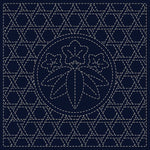 Embroidery Fabric SASHIKO CLOTH <SASA-RIN-DOU > - nomura tailor