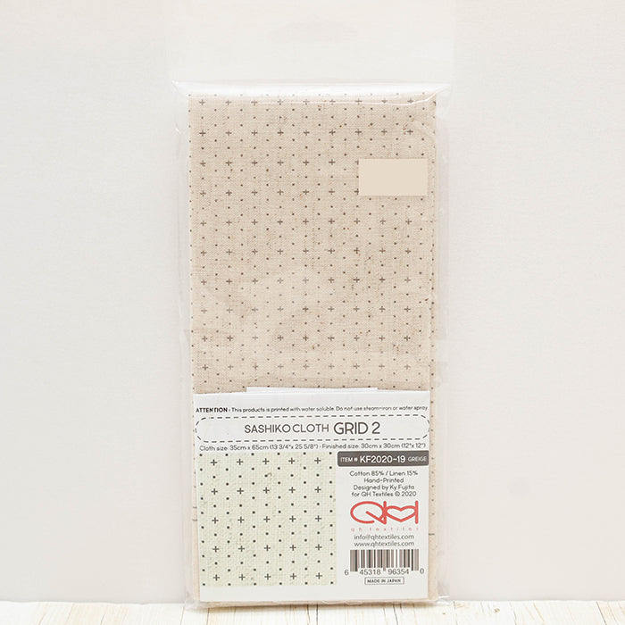 Embroidery Fabric SASHIKO CLOTH <GRID2 > - nomura tailor