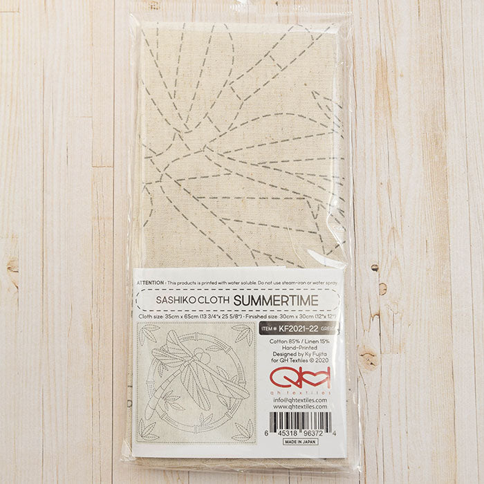 Embroidery cloth "Sashiko Cloth" SASHIKO CLOTH “SUMMER TIME” - nomura tailor