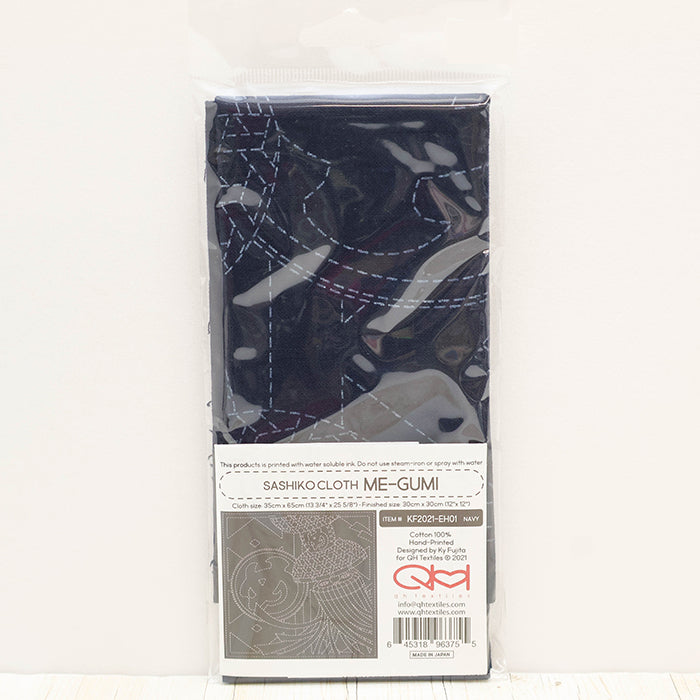 Embroidery Fabric SASHIKO CLOTH <ME-GUMI > - nomura tailor