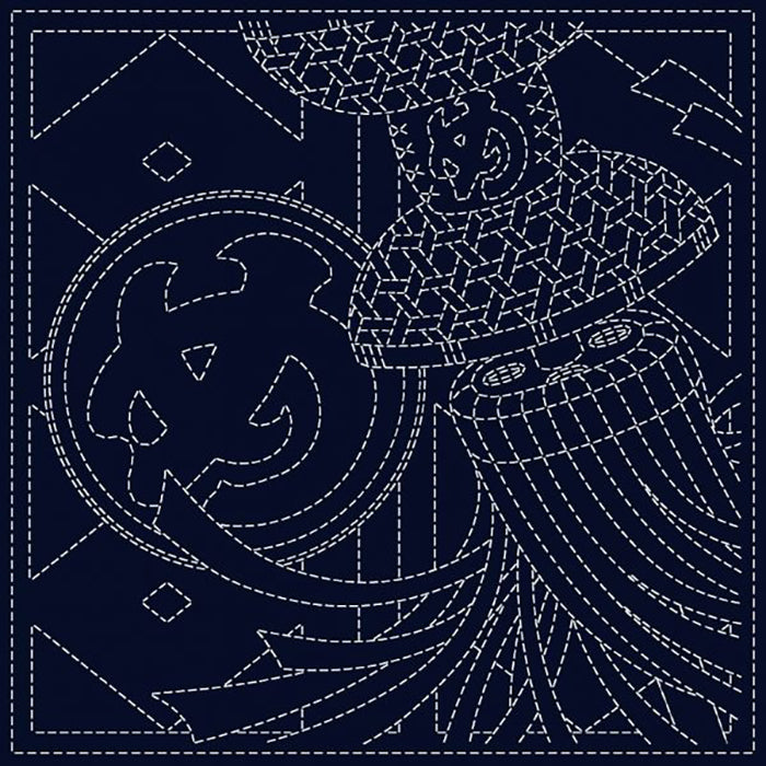 Embroidery Fabric SASHIKO CLOTH <ME-GUMI > - nomura tailor