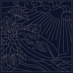 Embroidery Fabric SASHIKO CLOTH <KIKU > - nomura tailor