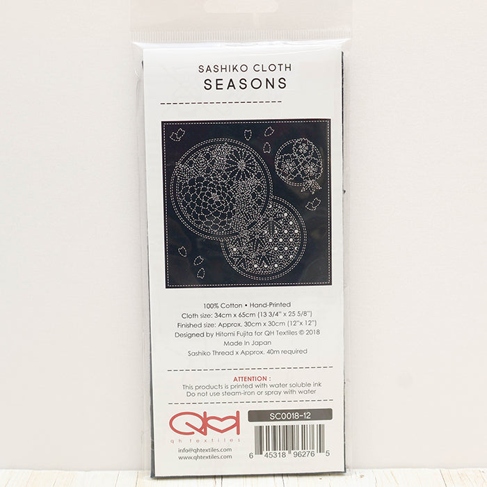 Embroidery Fabric SASHIKO CLOTH <SEASONS > - nomura tailor