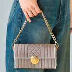 Kit Make a Mignon Clutch Bag - Pink Beige - nomura tailor