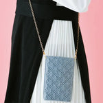 Kit Make a Mignon Smartphone Shoulder Bag - Water Blue - nomura tailor